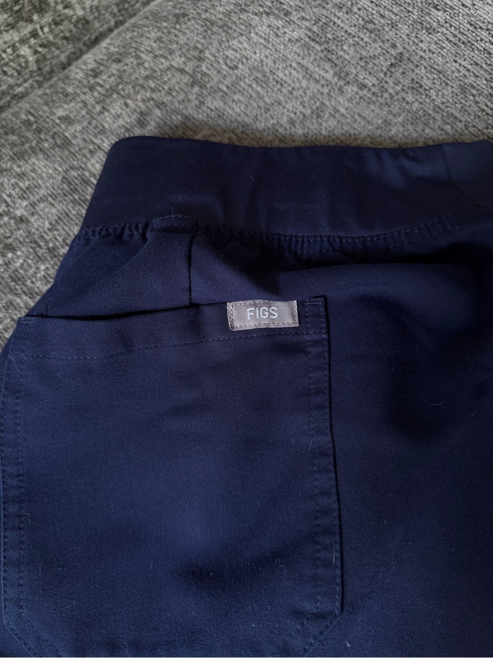 Figs Scrubs M Navy